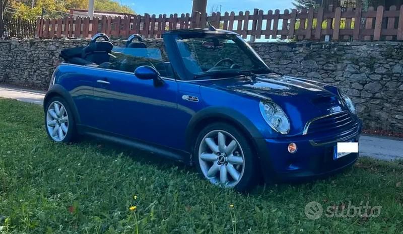 Occasion Mini Cooper S Cabriolet 170 PK (125 kW) 2005 Blauw Cabriolet