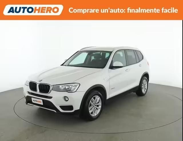 Usata BMW X3 Advantage 190 CV (139 kW) 2017 Bianco SUV