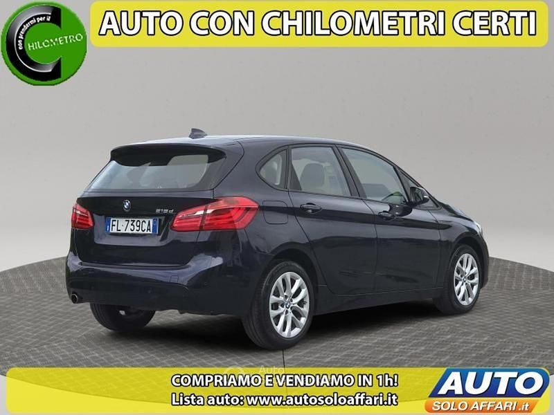 Usata BMW 220 Active Tourer 116 CV (85 kW) 2017 Blu Monovolume
