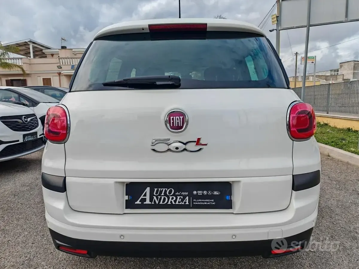 Usata Fiat 500L Lounge 95 CV (69 kW) 2020 Bianco Monovolume