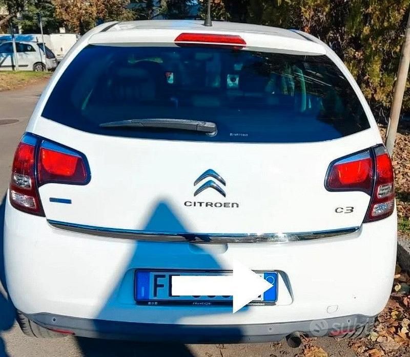 Usata Citroën C3 Exclusive 75 CV (55 kW) 2016 Bianco Berlina