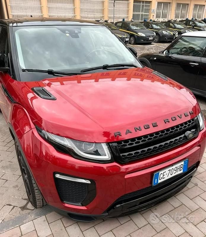 Usata Land Rover Range Rover evoque 150 CV (110 kW) 2015 Rosso Berlina