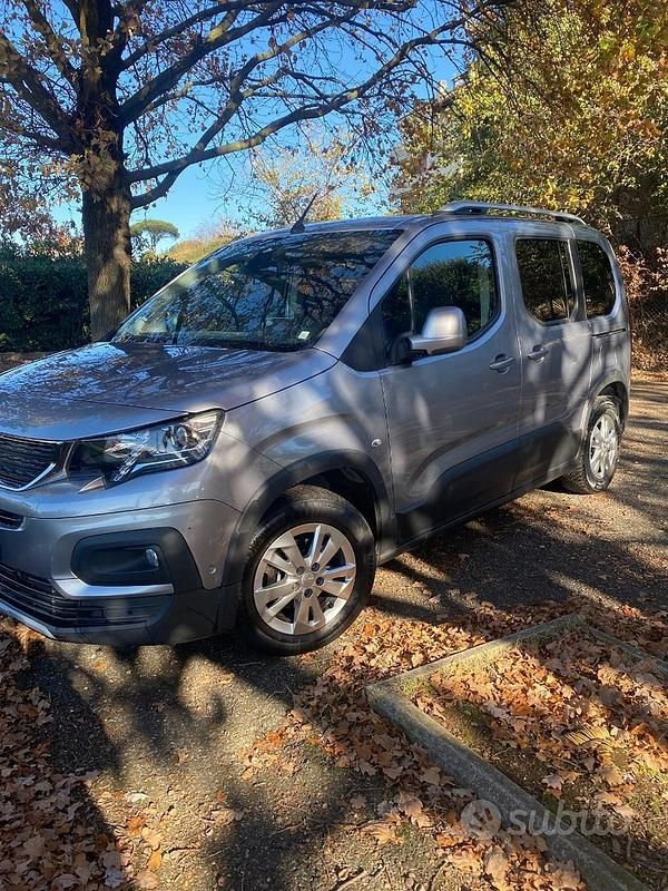 Usata Peugeot Rifter 2019 Grigio Monovolume