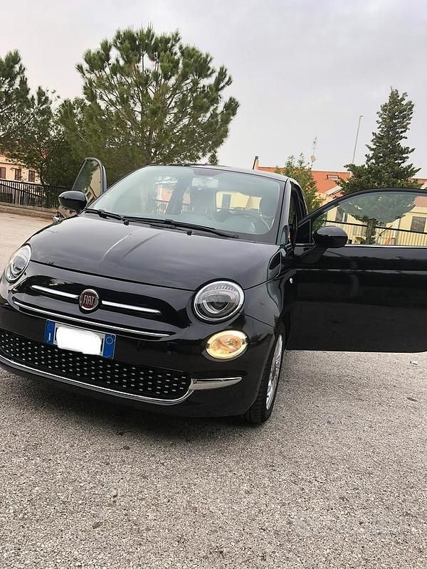 Usata Fiat 500 Lounge 95 CV (69 kW) 2016 Nero Berlina