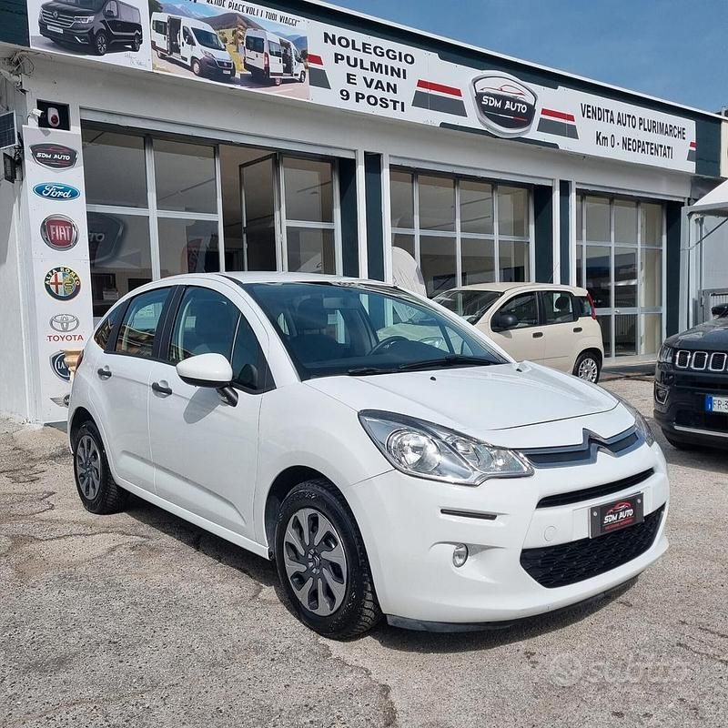 Usata Citroën C3 Live 68 CV (50 kW) 2016 Bianco Berlina