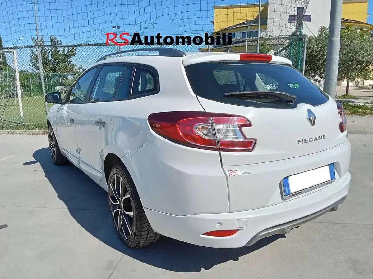 Usata Renault Mégane GT Line GT-Line 110 CV (80 kW) 2014 Bianco Station wagon