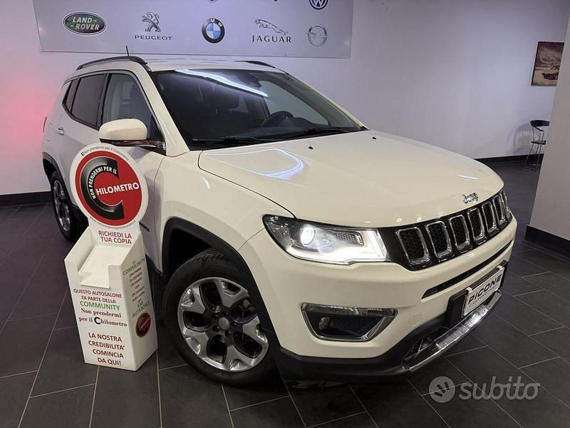 Usata Jeep Compass Limited 120 CV (88 kW) 2018 Bianco SUV