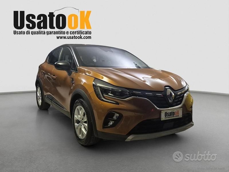 Usata Renault Captur 101 CV (74 kW) 2020 Arancione SUV