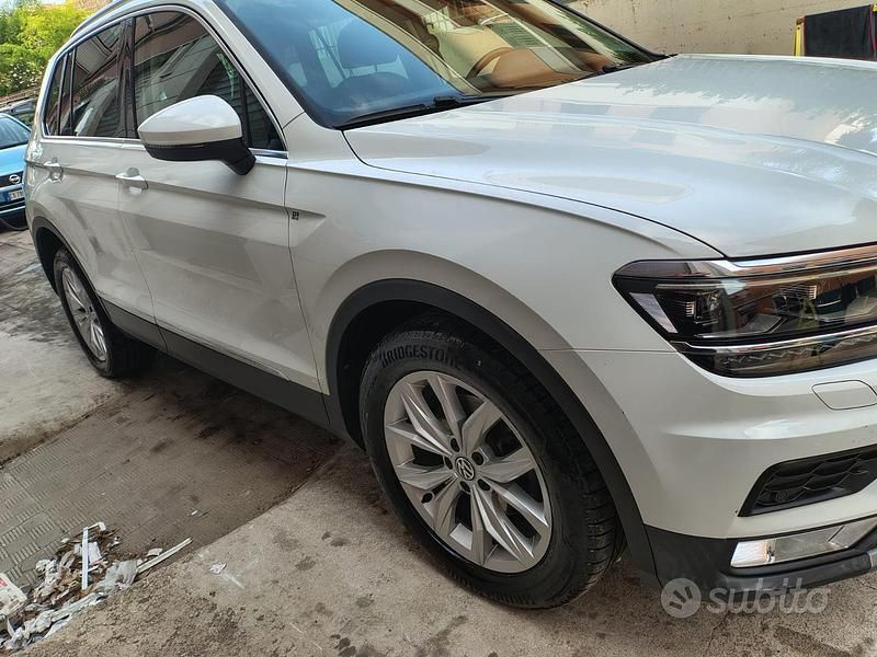 Usata VW Tiguan 150 CV (110 kW) 2017 Bianco SUV