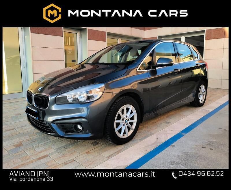 Usata BMW 216 Active Tourer Luxury Line 150 CV (110 kW) 2015 Grigio Monovolume