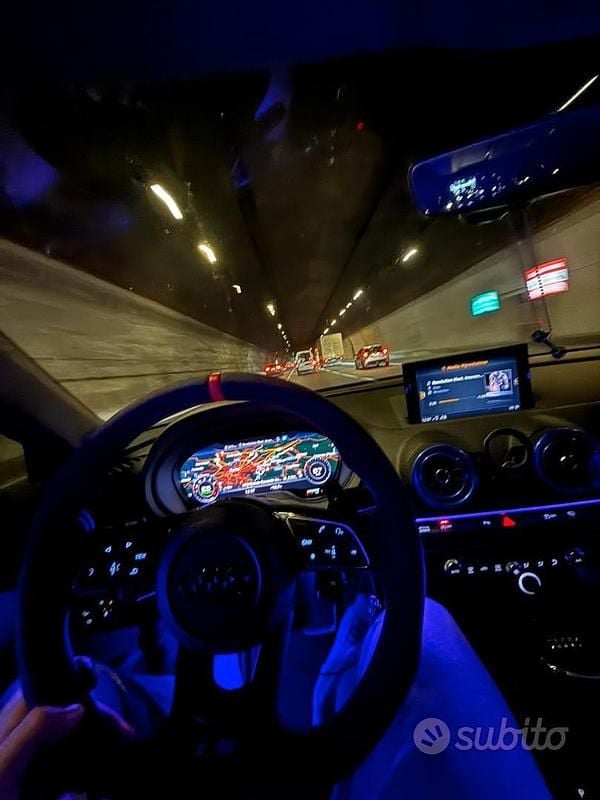 Usata Audi A3 S-Line 150 CV (110 kW) 2019 Blu Berlina