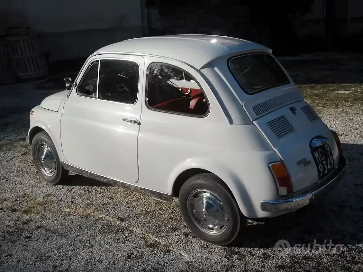 Usata Fiat 500 1960 Bianco Utilitaria