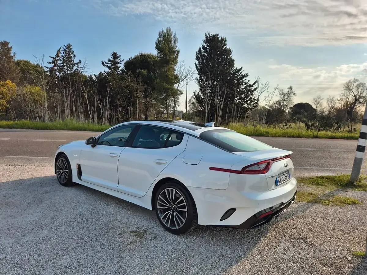 Usata Kia Stinger GT-Line 200 CV (147 kW) 2018 Bianco Utilitaria