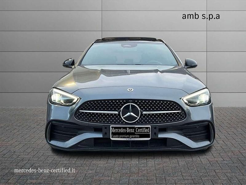 Usata Mercedes C300e AMG Line Premium Plus 265 CV (194 kW) 2024 Grigio Station wagon
