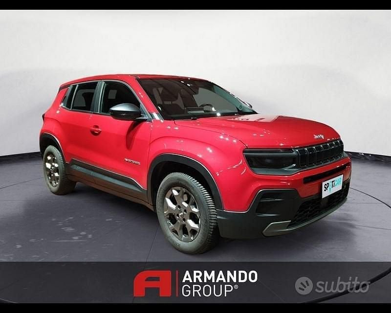 Usata Jeep Avenger Longitude 101 CV (74 kW) 2023 Rosso SUV