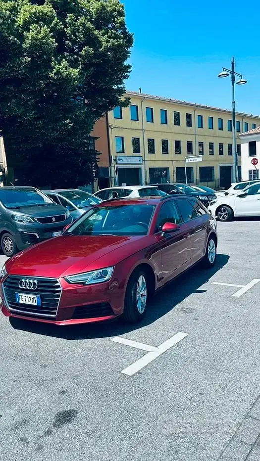Usata Audi A4 150 CV (110 kW) 2016 Rosso Station wagon
