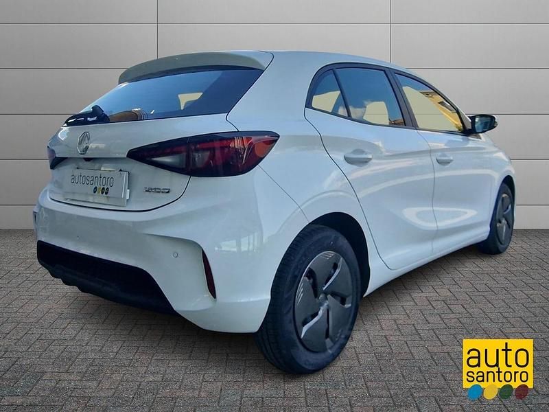 Nowe MG MG3 101 KM (74 kW) 2025 Biały Hatchback
