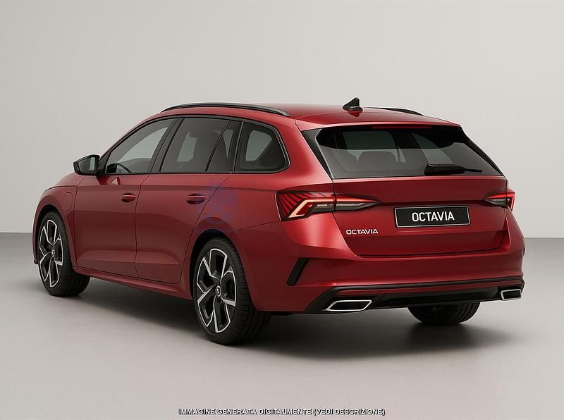 Usata Skoda Octavia First Edition 245 CV (180 kW) 2021 Rosso Station wagon