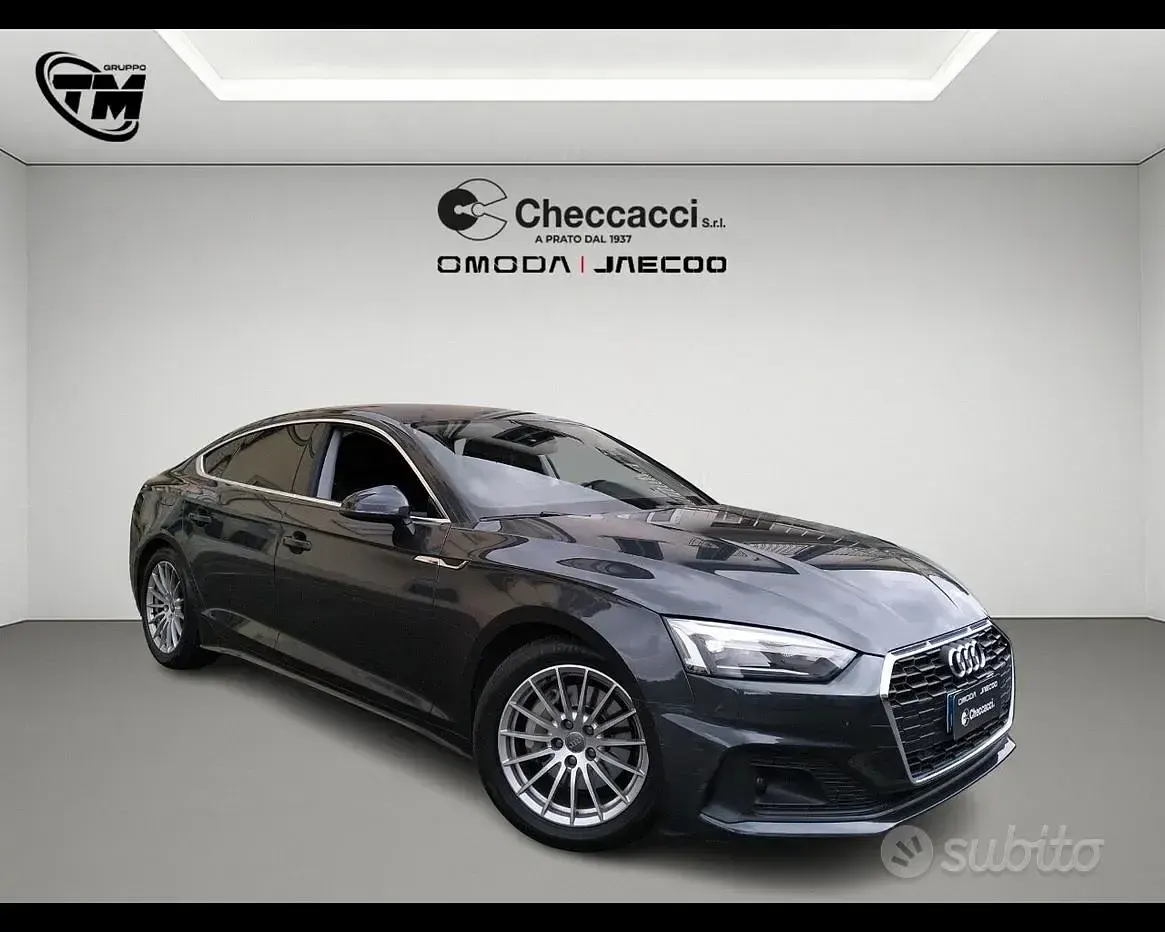Usata Audi A5 Premium 190 CV (139 kW) 2020 Grigio Coupé