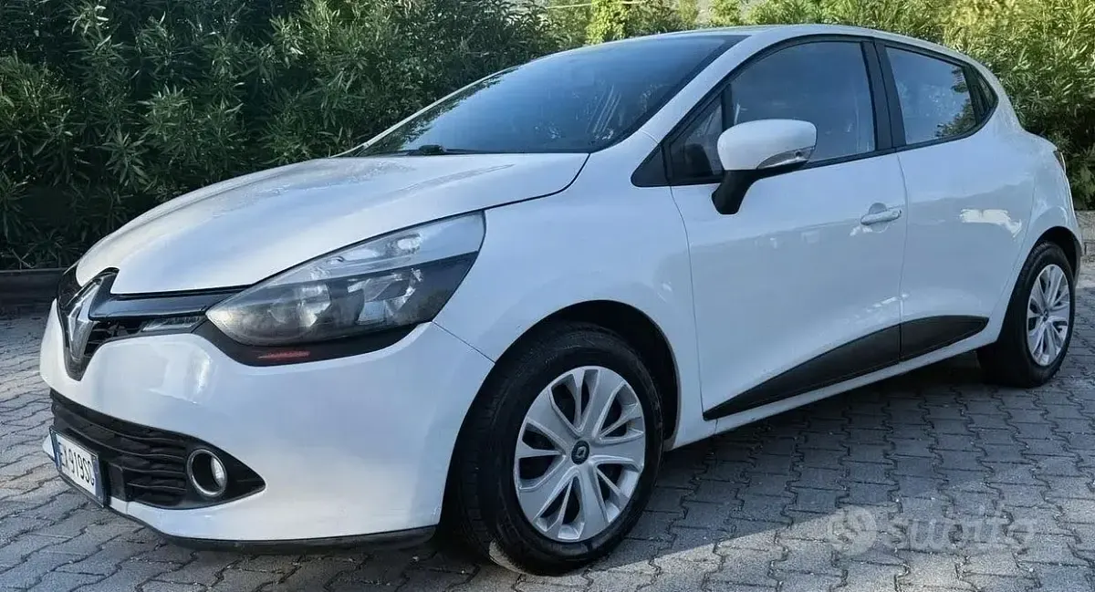 Usata Renault Clio IV 75 CV (55 kW) 2014 Bianco Berlina