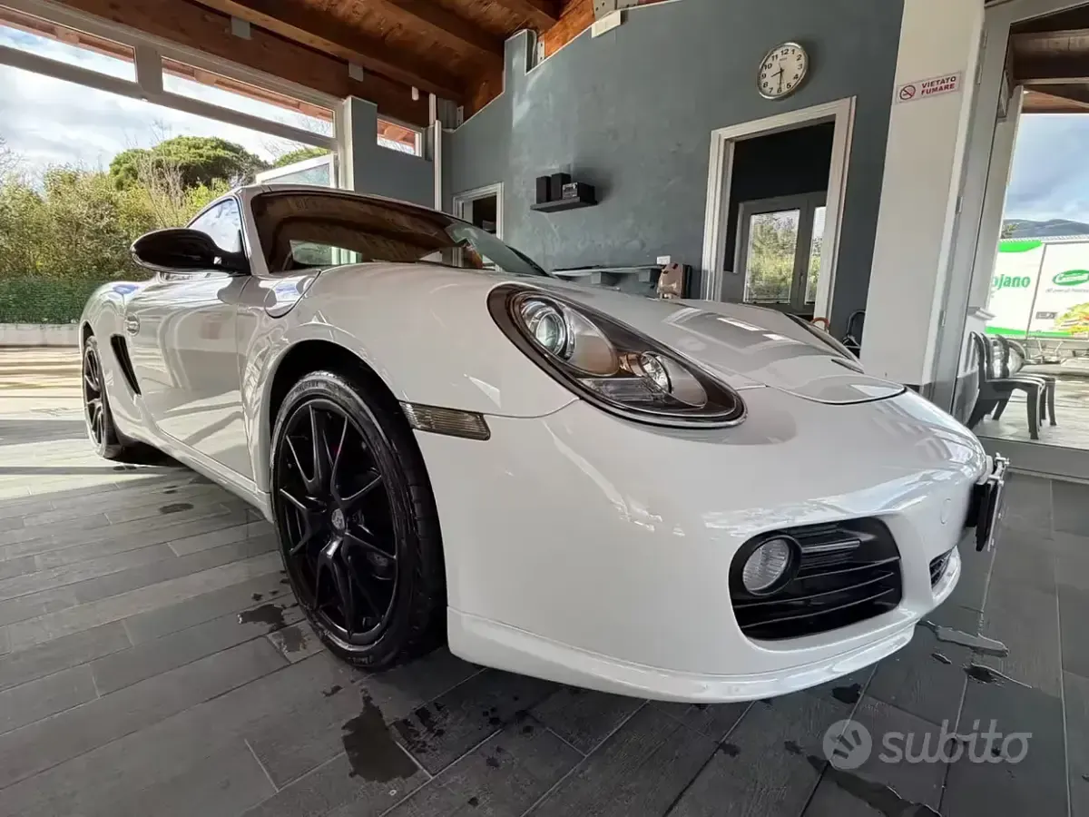 Usata Porsche Cayman 330 CV (242 kW) 2011 Bianco Coupé