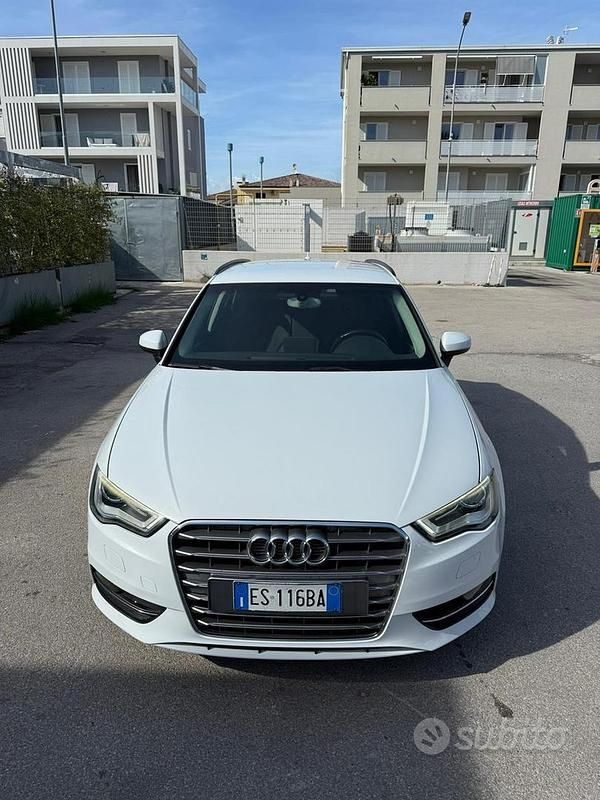 Usata Audi A3 S-Line 2013 Bianco Berlina