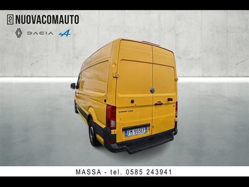 Usata VW Crafter Business 102 CV (75 kW) 2018 Giallo Furgone