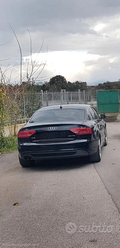 Usata Audi A5 S-Line 170 CV (125 kW) 2011 Nero Coupé