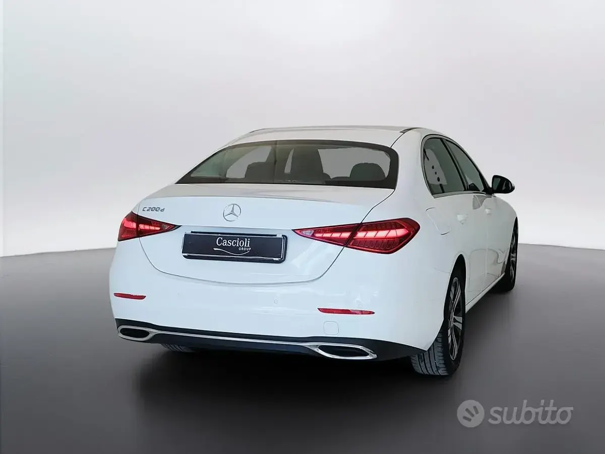 Usata Mercedes C200 Advanced 163 CV (119 kW) 2025 Bianco Berlina