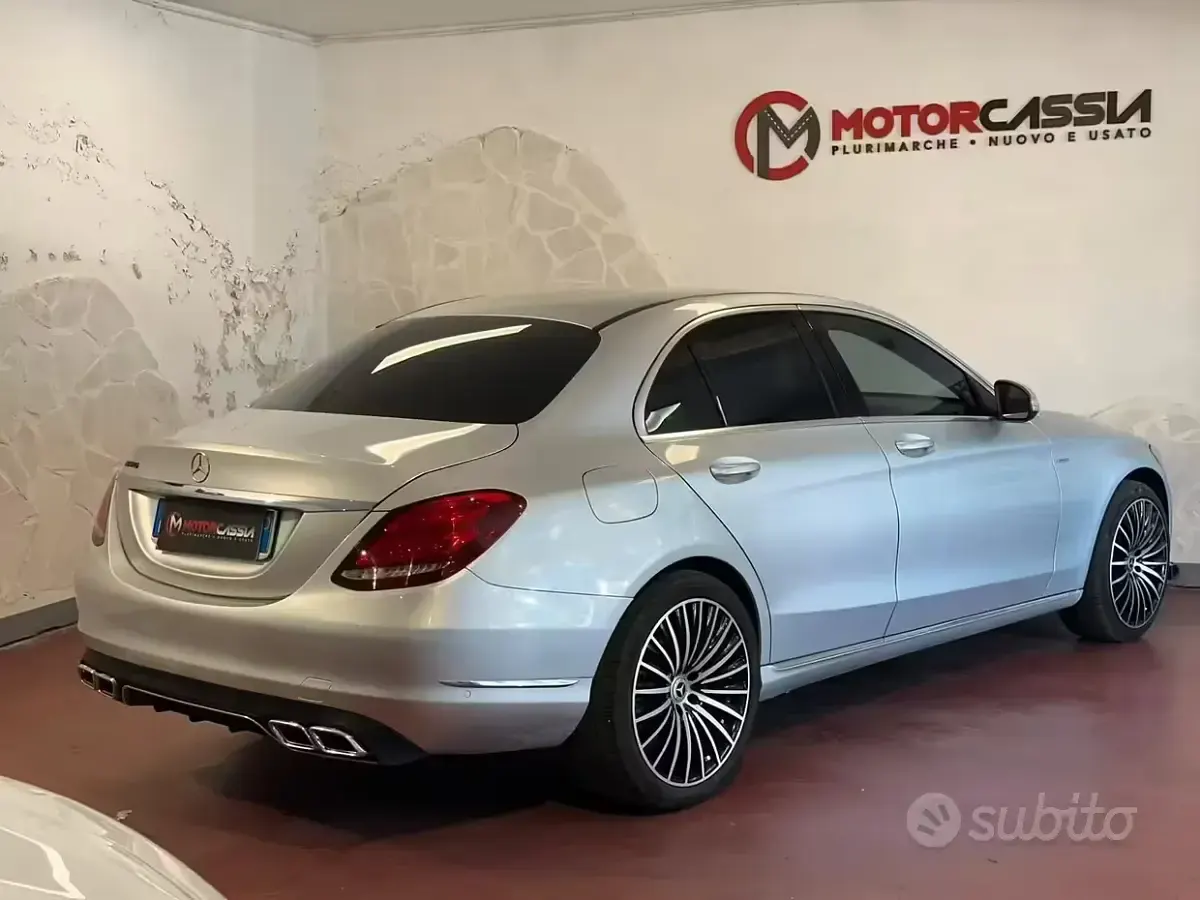 Usata Mercedes C220 Premium 170 CV (125 kW) 2016 Grigio Berlina