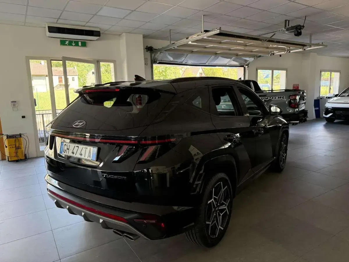 Usata Hyundai Tucson N Line 150 CV (110 kW) 2022 Nero SUV