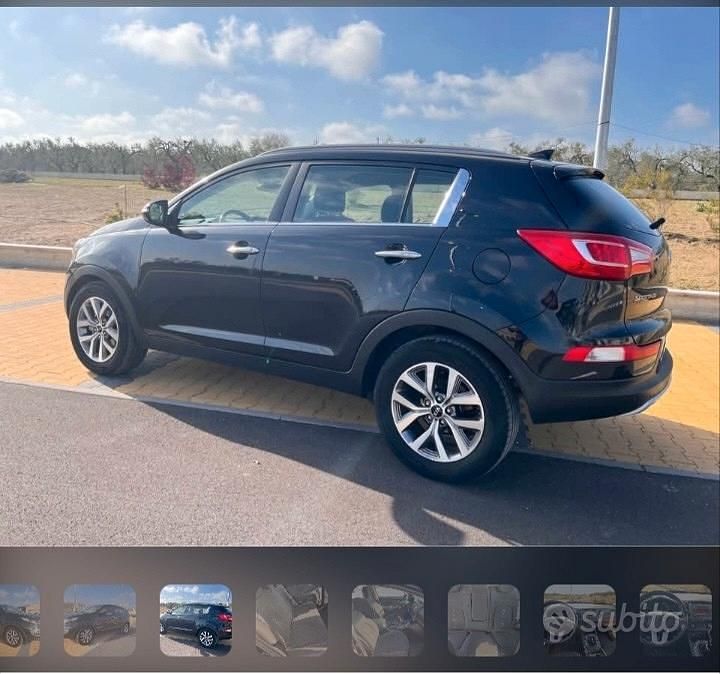 Usata Kia Sportage 116 CV (85 kW) 2015 Nero SUV