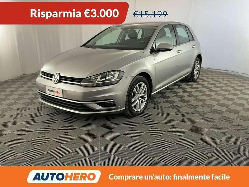 Usata VW Golf VII Business 116 CV (85 kW) 2017 Argento Berlina