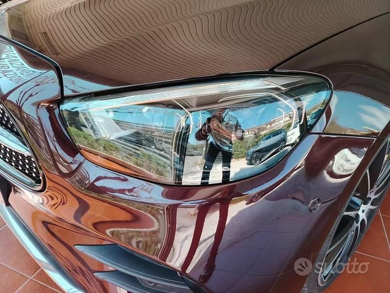 Usata Mercedes E400 Premium Plus 330 CV (242 kW) 2020 Rosso Coupé