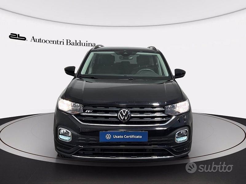Usata VW T-Cross Sportline 110 CV (80 kW) 2022 Nero perla SUV
