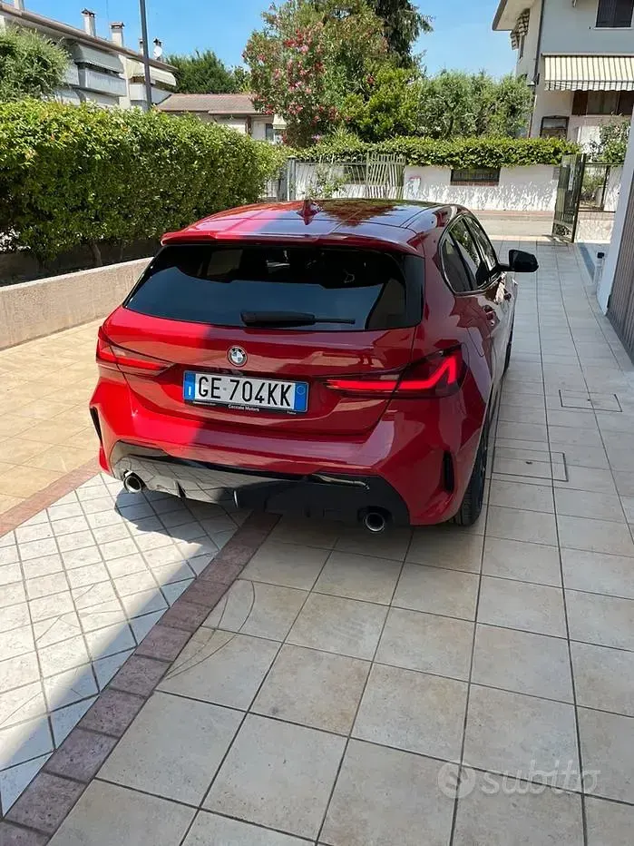 Usata BMW 128 M Performance 265 CV (194 kW) 2021 Rosso Utilitaria