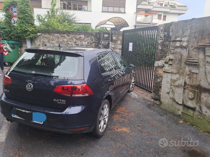 Usata VW Golf VII 184 CV (135 kW) 2014 Blu Berlina