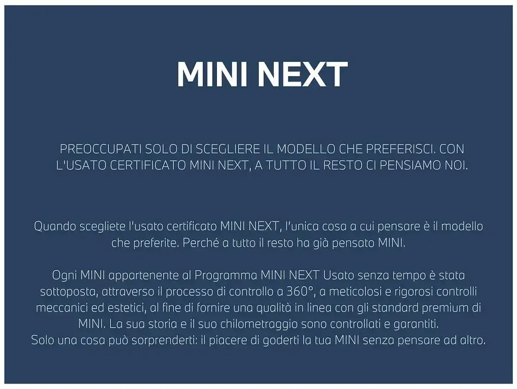 Usata Mini Cooper SE Classic 134 kW (183 CV) 2023 Bianco Utilitaria
