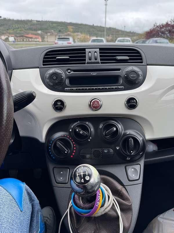 Usata Fiat 500 Sport 95 CV (69 kW) 2011 Bianco Utilitaria