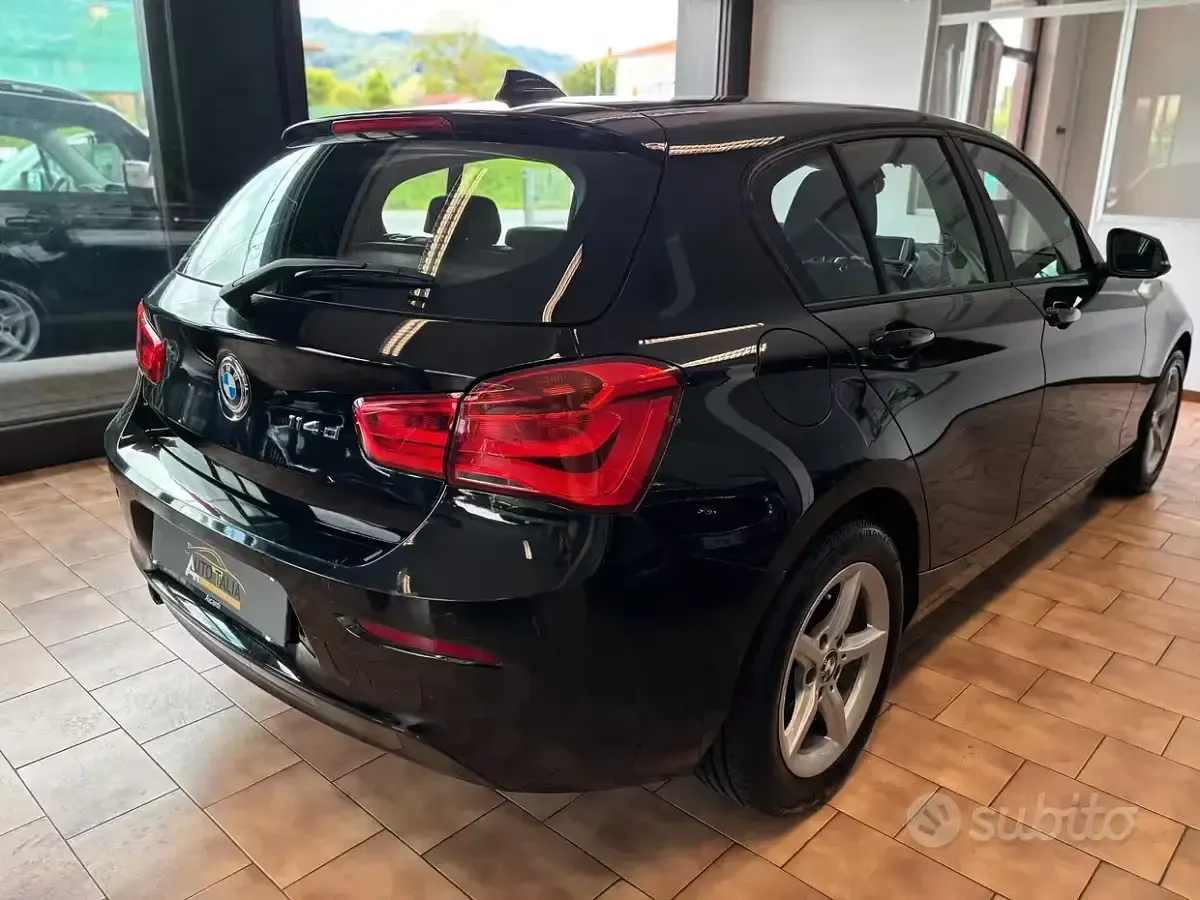 Usata BMW 114 Advantage 95 CV (69 kW) 2017 Nero Utilitaria