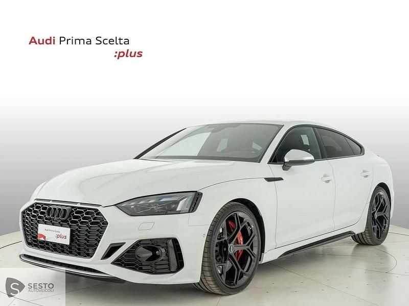 Nuova Audi RS5 Sportback Ambiente 450 CV (330 kW) 2025 Bianco ghiaccio metallizzato Coupé