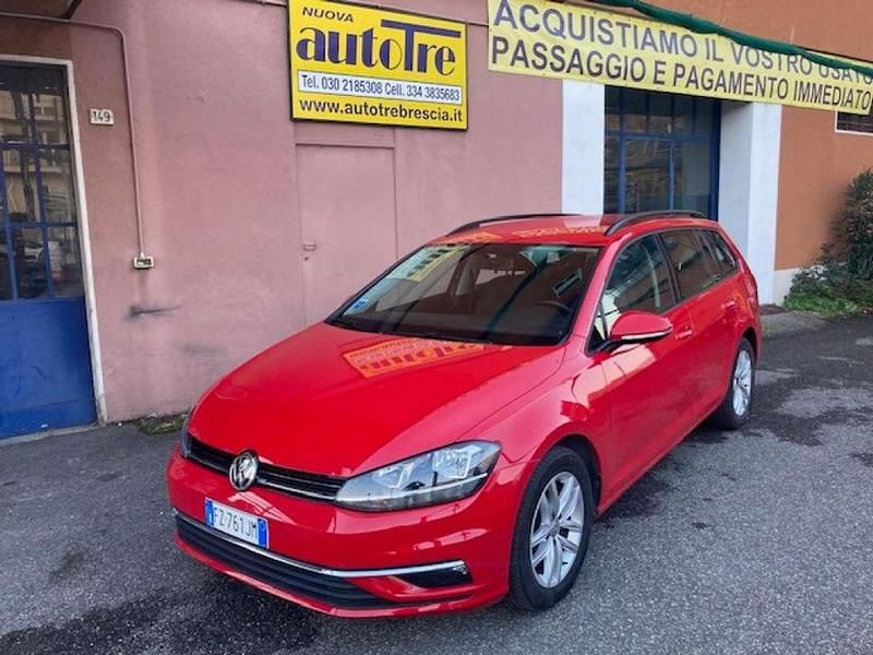 Rosso Usata 2019 VW Golf VII Business Station wagon | 10.800 € (Super prezzo) - Immagine 1/4