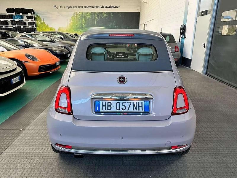 Usata Fiat 500C Lounge 86 CV (63 kW) 2019 Grigio Cabrio