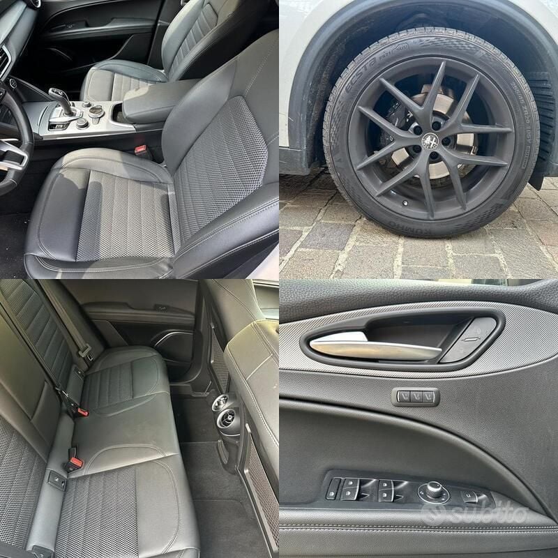 Usata Alfa Romeo Stelvio 190 CV (139 kW) 2021 Bianco SUV