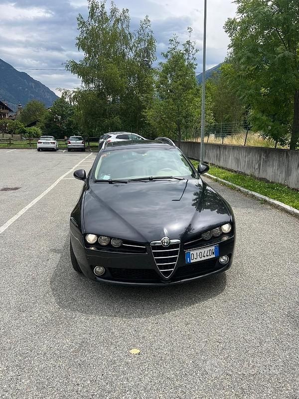 Usata Alfa Romeo 159 210 CV (154 kW) 2007 Nero Station wagon