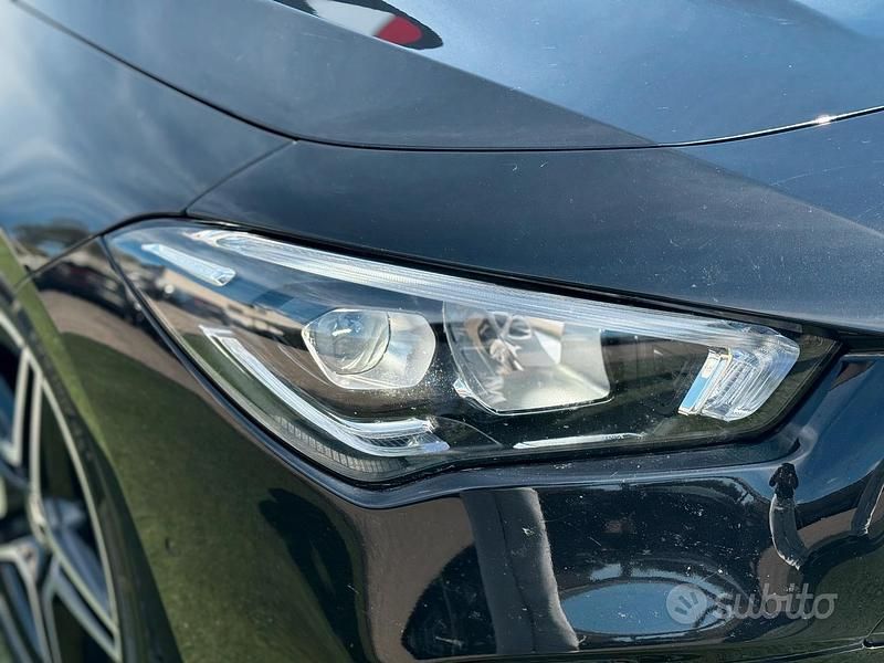 Usata Mercedes CLA180 AMG 136 CV (100 kW) 2019 Nero Berlina