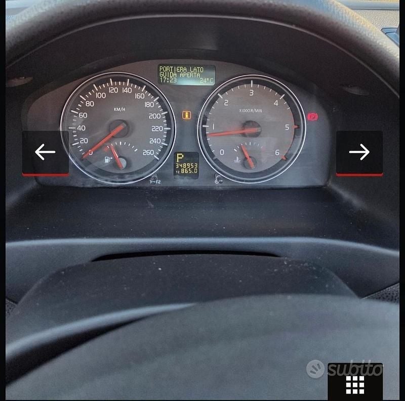 Usata Volvo C70 180 CV (132 kW) 2007 Grigio Cabrio