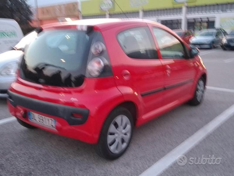 Usata Citroën C1 2007 Rosso Utilitaria