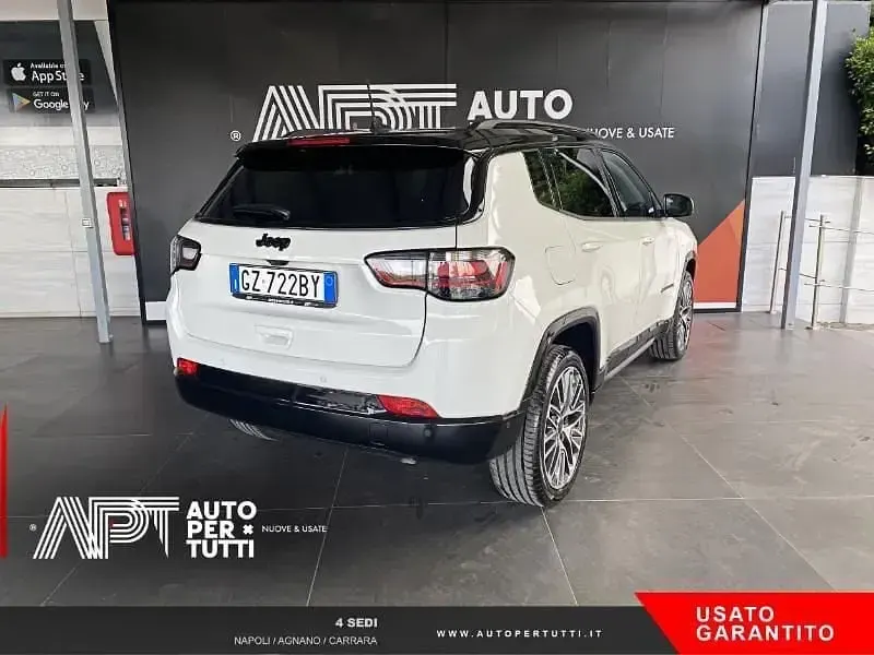 Usata Jeep Compass Summit 131 CV (96 kW) 2025 Bianco SUV