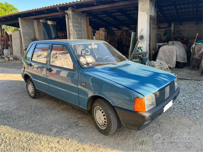 Usata Fiat Uno 1988 Blu Utilitaria